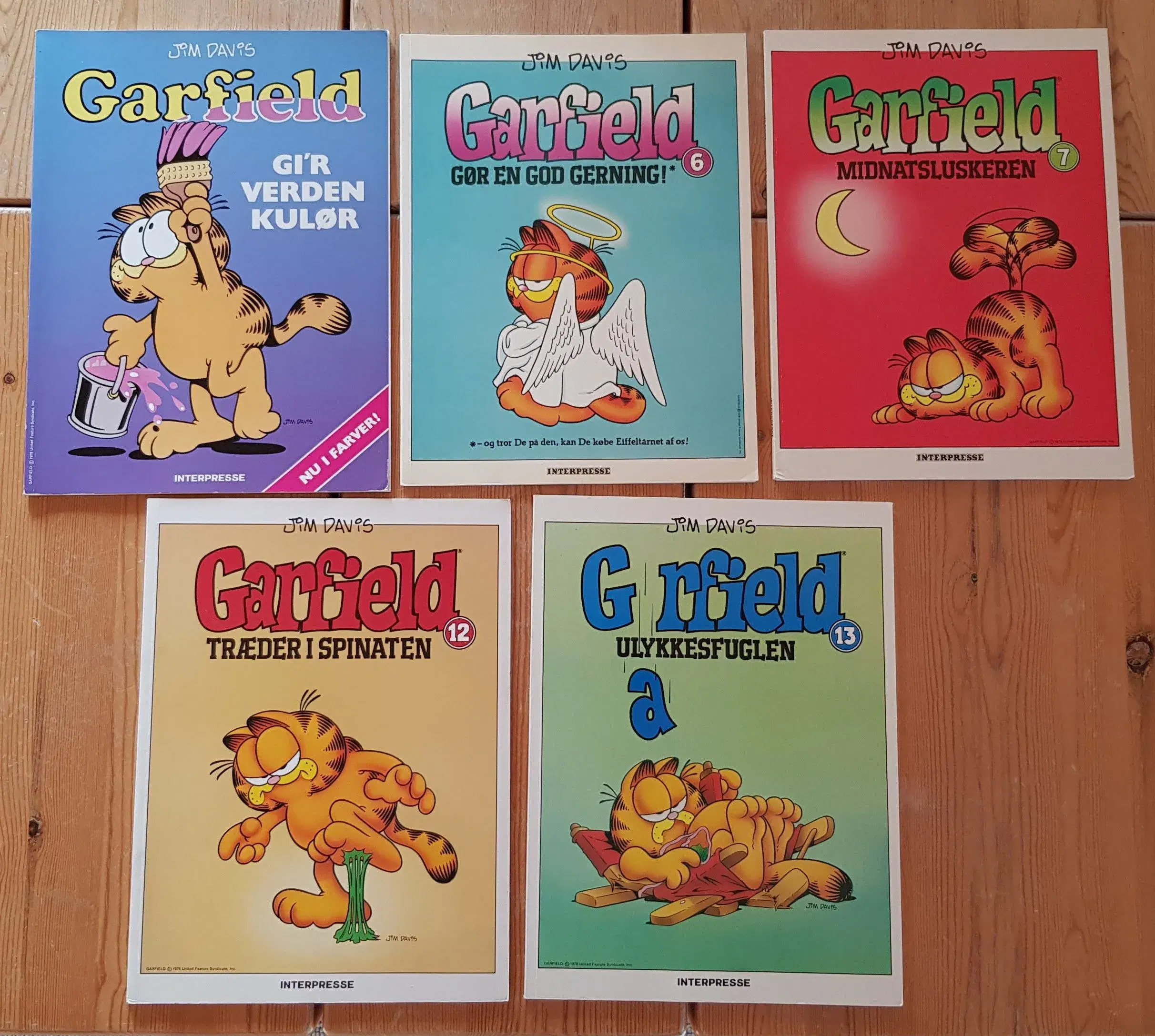 Garfield nr 1 2 6 7 1213 28 Overkatten