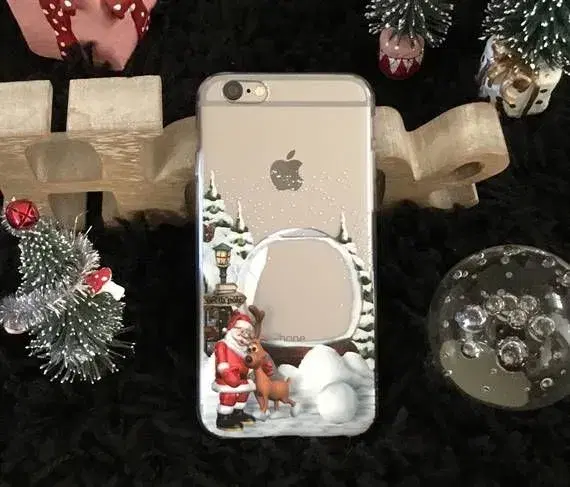 Julecover til iPhone 7 8 7+ 7PLUS 8PLUS