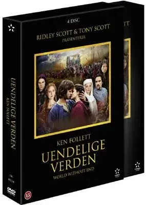 4 DVD ; Ken Follett ; UENDELIGE VERDEN