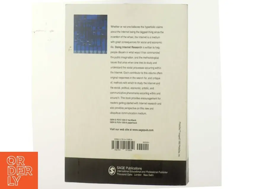 Doing internet research : critical issues and methods for examining the net af Steven G Jones (Bog)