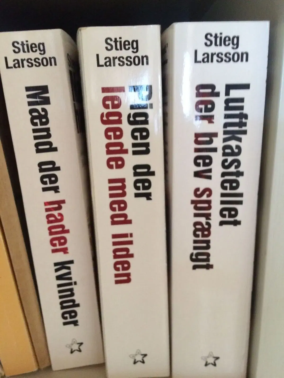 Stieg Larsson bøger
