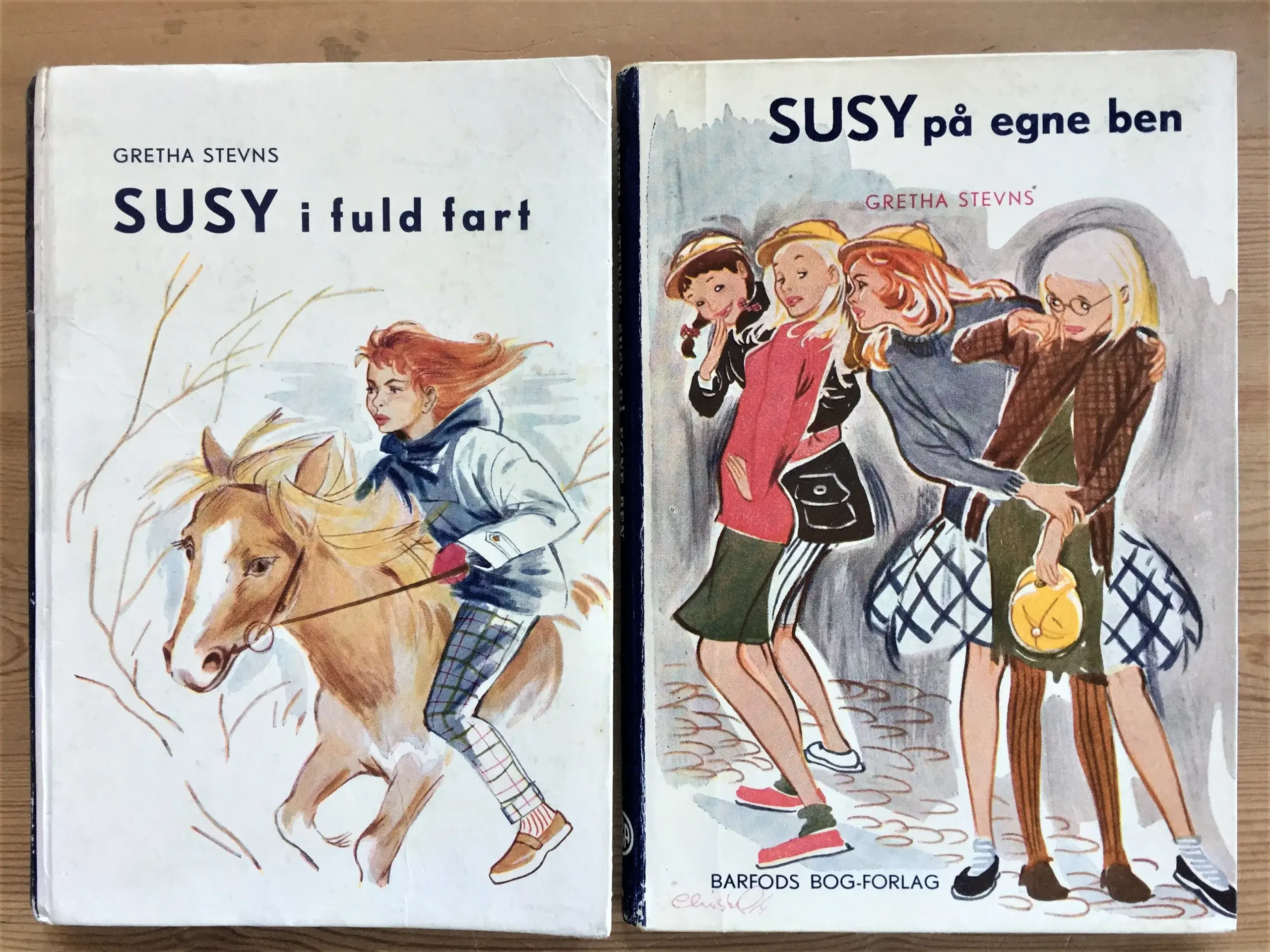 NEDSAT: 10 gamle Susy bøger