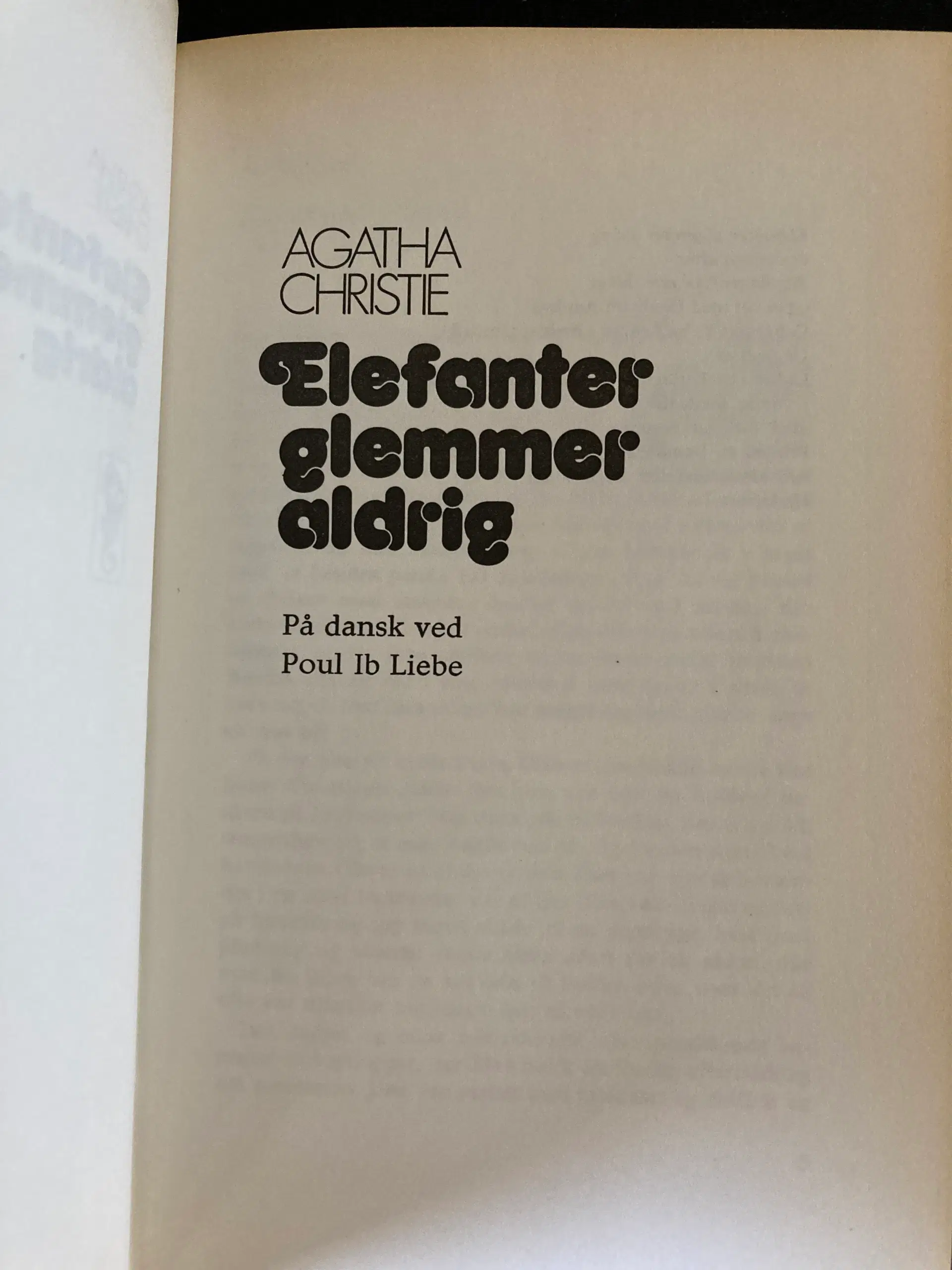 Agatha Christie bøger