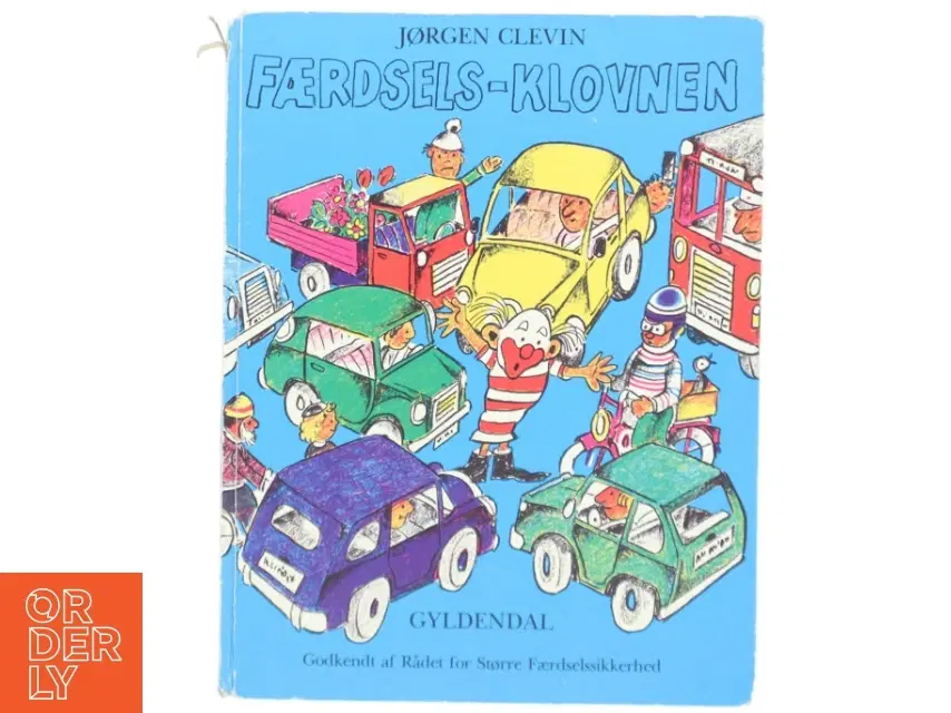 'Færdsels-klovnen' af Jørgen Clevin (bog) fra Gyldendal