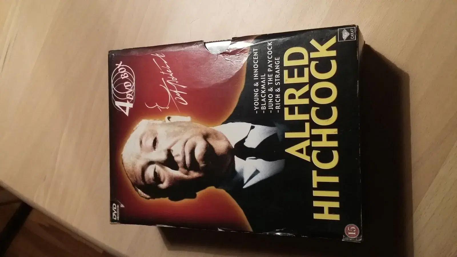 Alfred Hitchcock´s boks 4 film