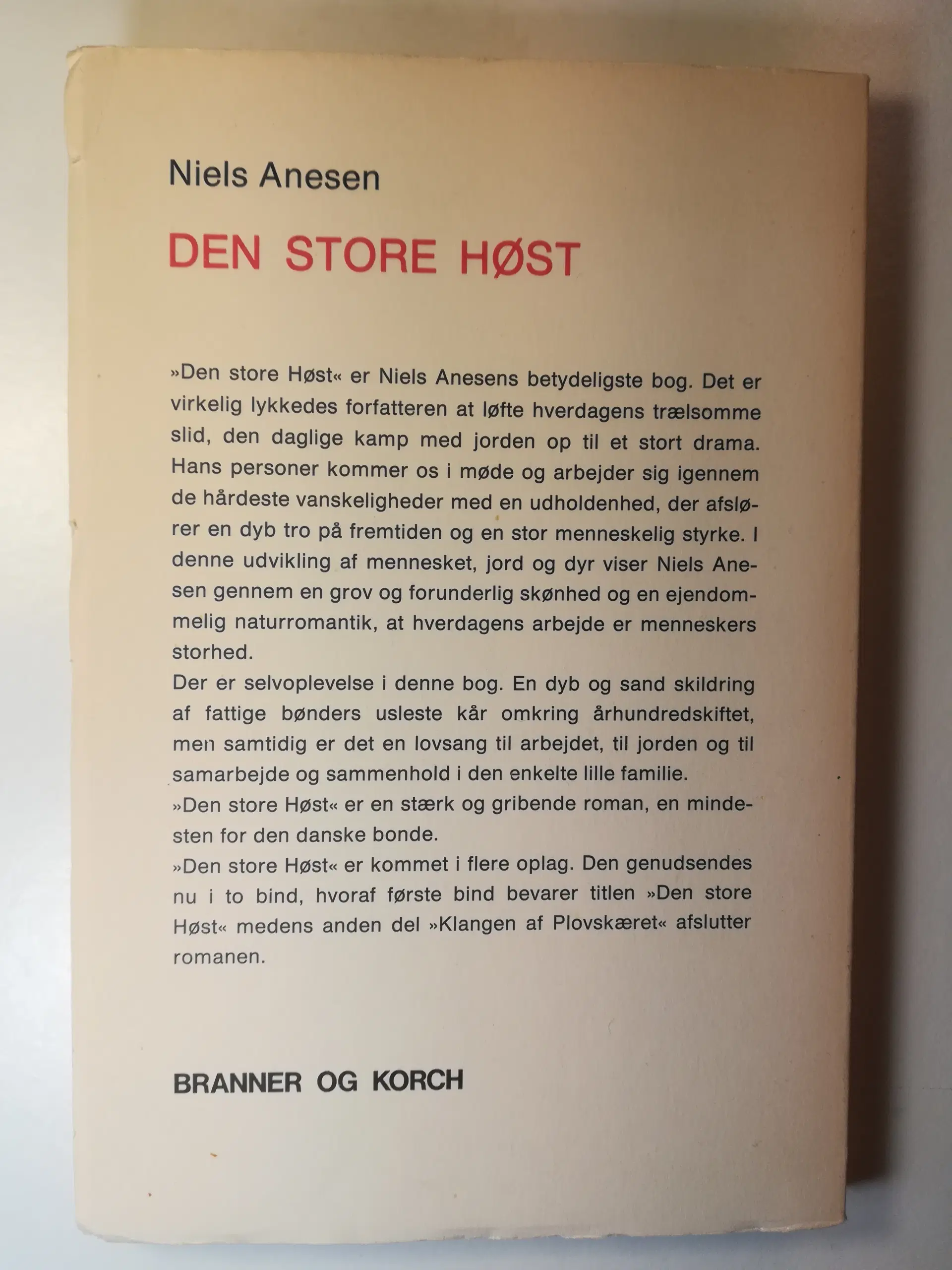 Klangen af Plovskæret (2 del af "Den store Høst")