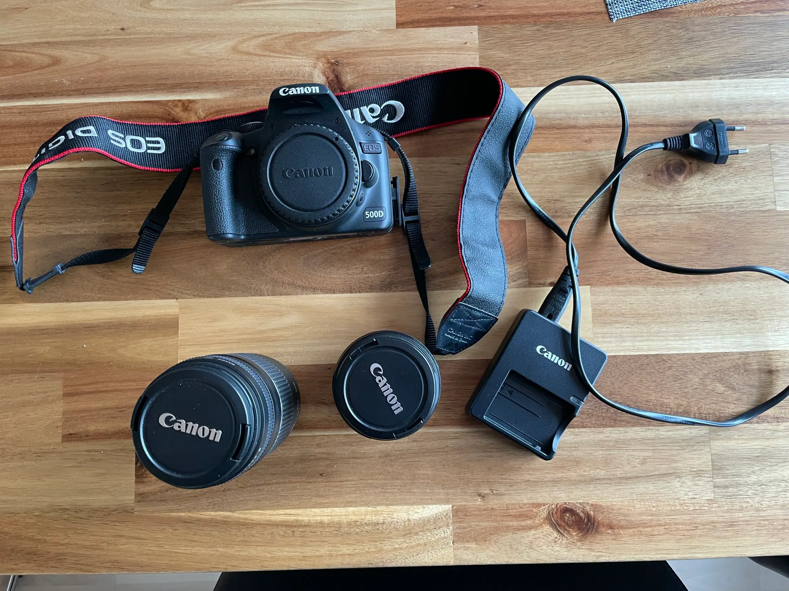 Canon EOS 500 linser og taske | Randers NV - GulogGratis.dk
