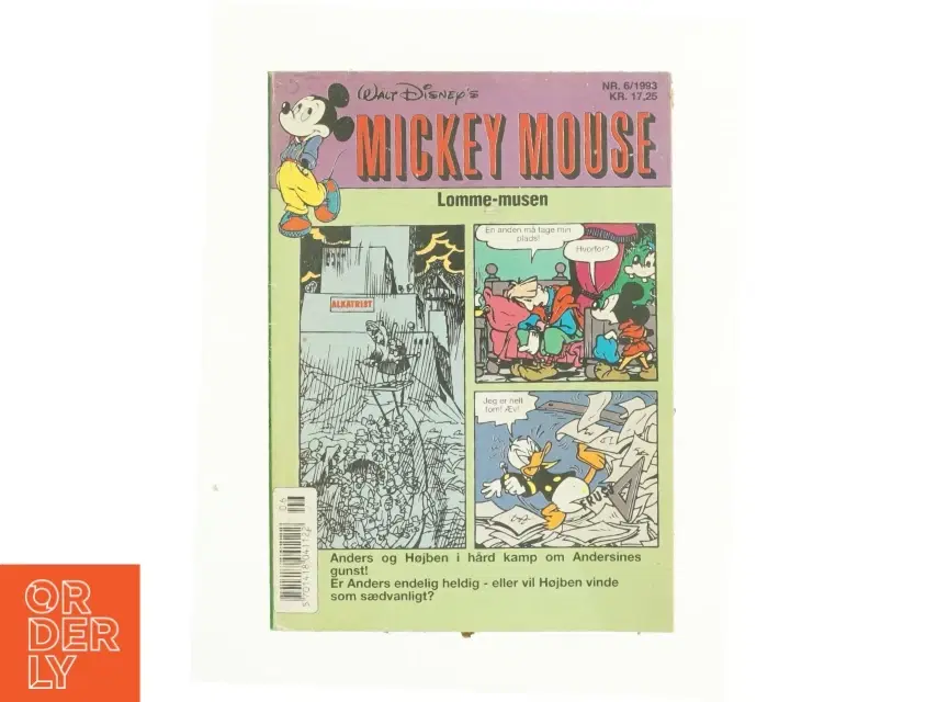 Mickey Mouse - Lomme-musen af Walt Disney (Tegneserie)