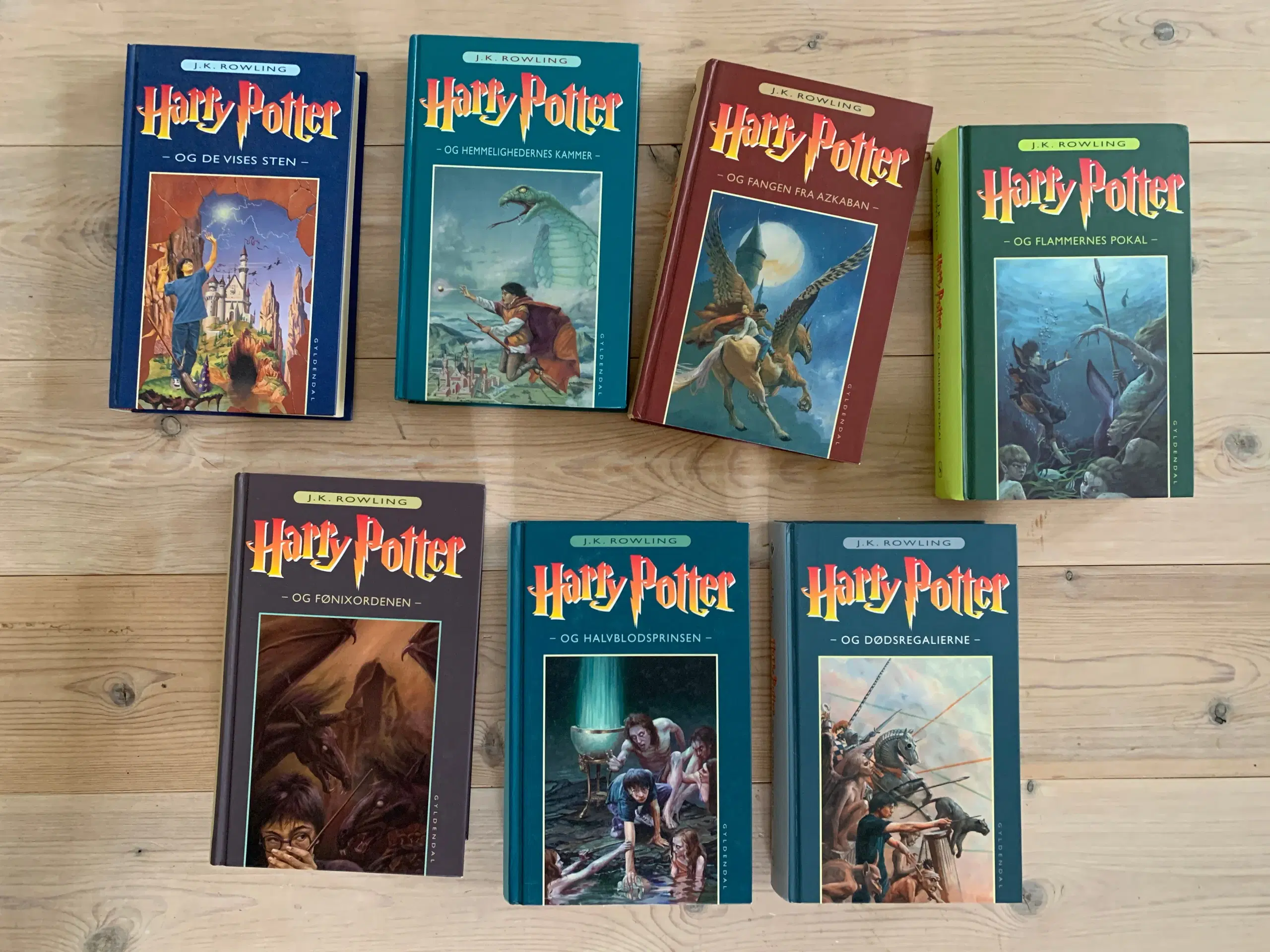 Harry Potter 1-8 hele serien