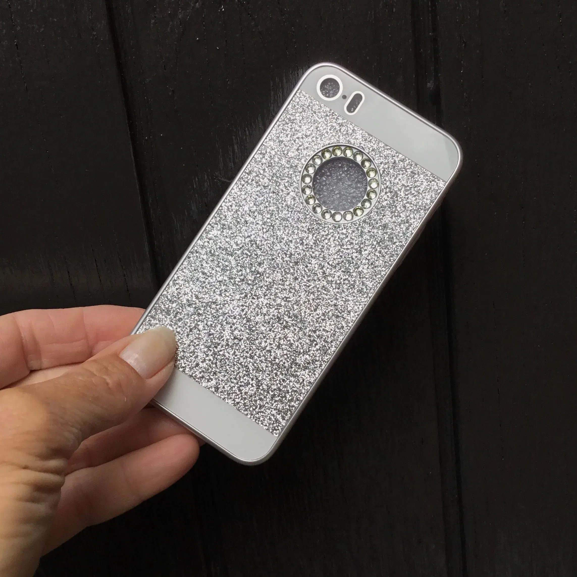 Glimmer cover til iPhone 5 5s SE 6 6s med similist