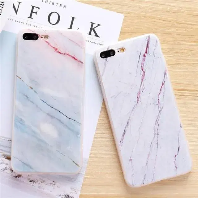 Marmor cover til iPhone 5 5s SE 6 6s