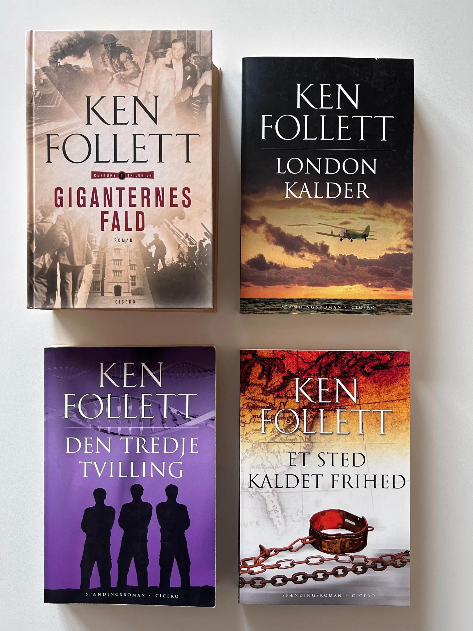 Ken Follett bog 4 titler - NYE!