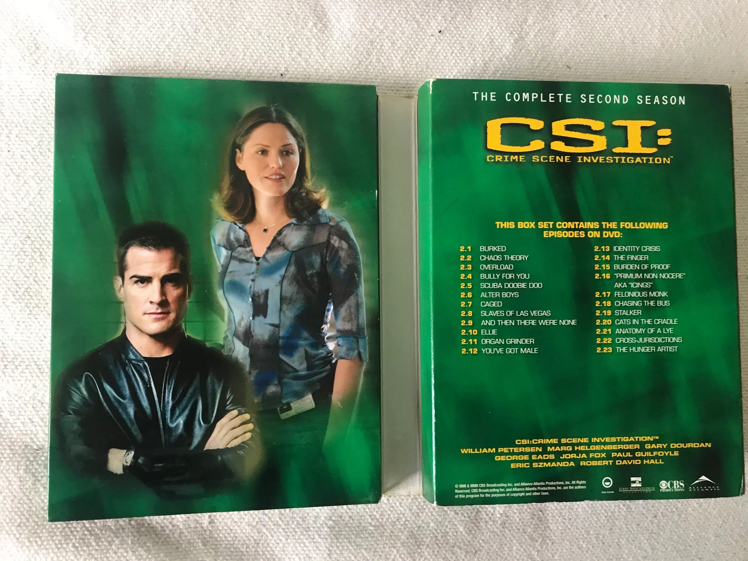 CSI Sæson 2 DVD TV-serier