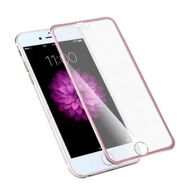 3D Rosaguld full size panserglas iPhone 6 6s SE 7