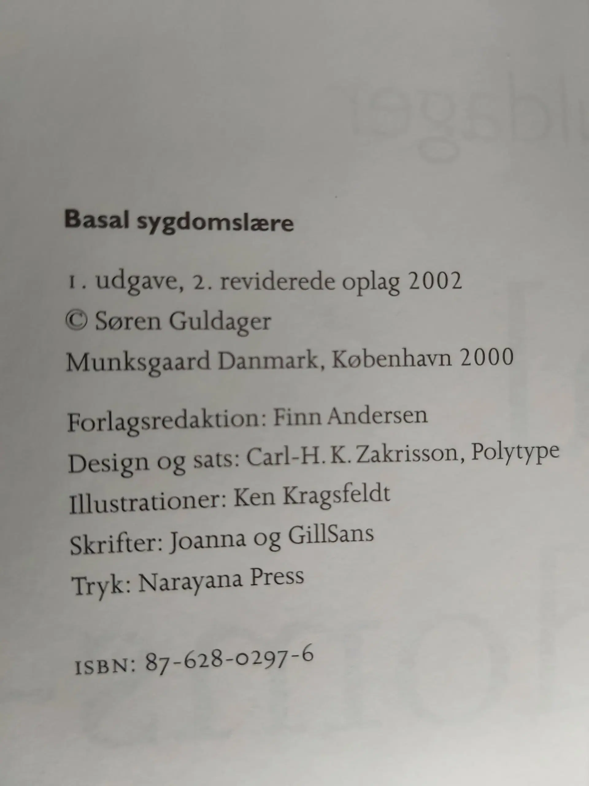 Basal sygdomslære