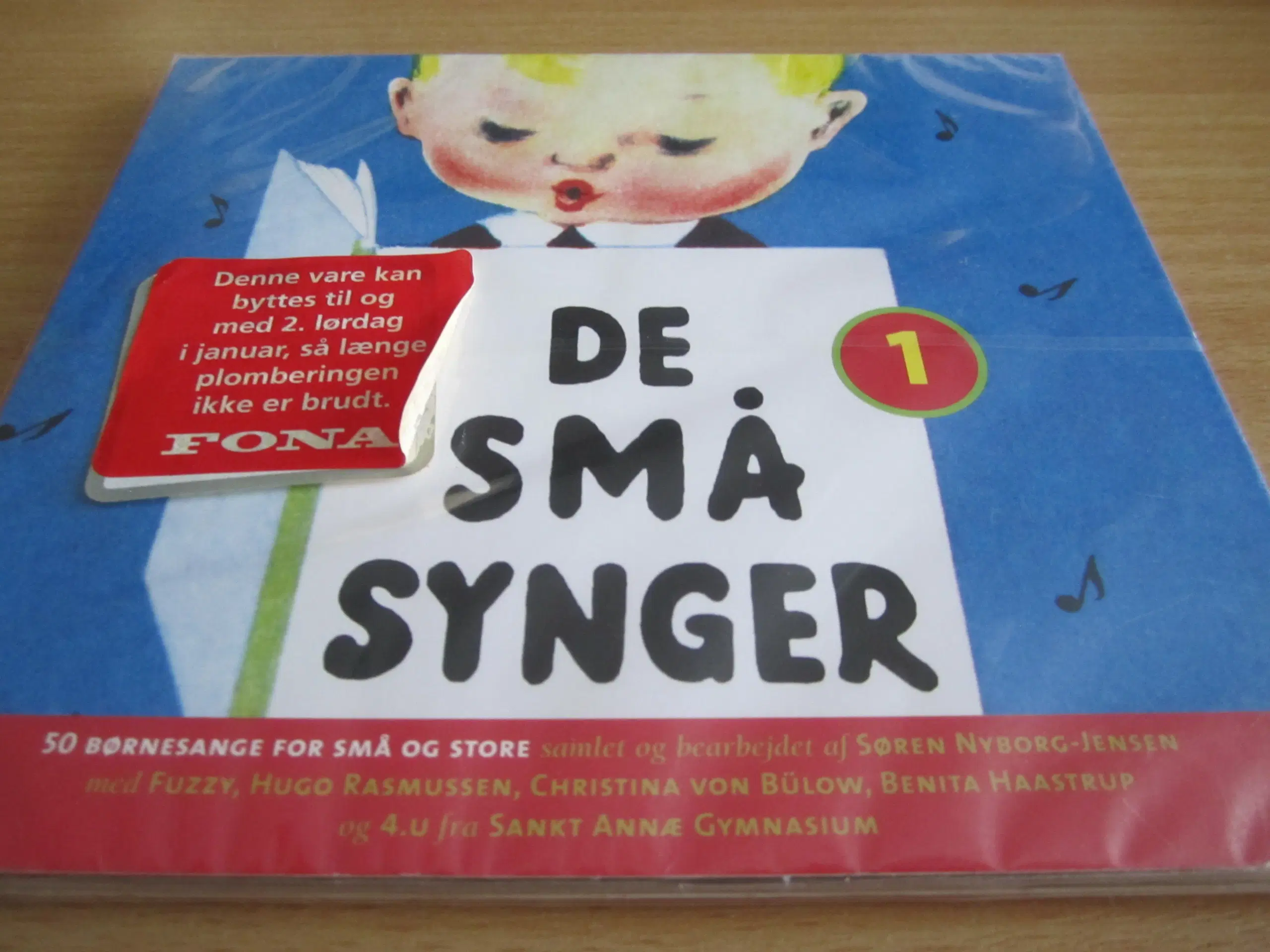 DE SMÅ SYNGER Ny i folie CD