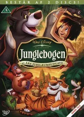 DISNEY ; Junglebogen 40 års udg GULD 19