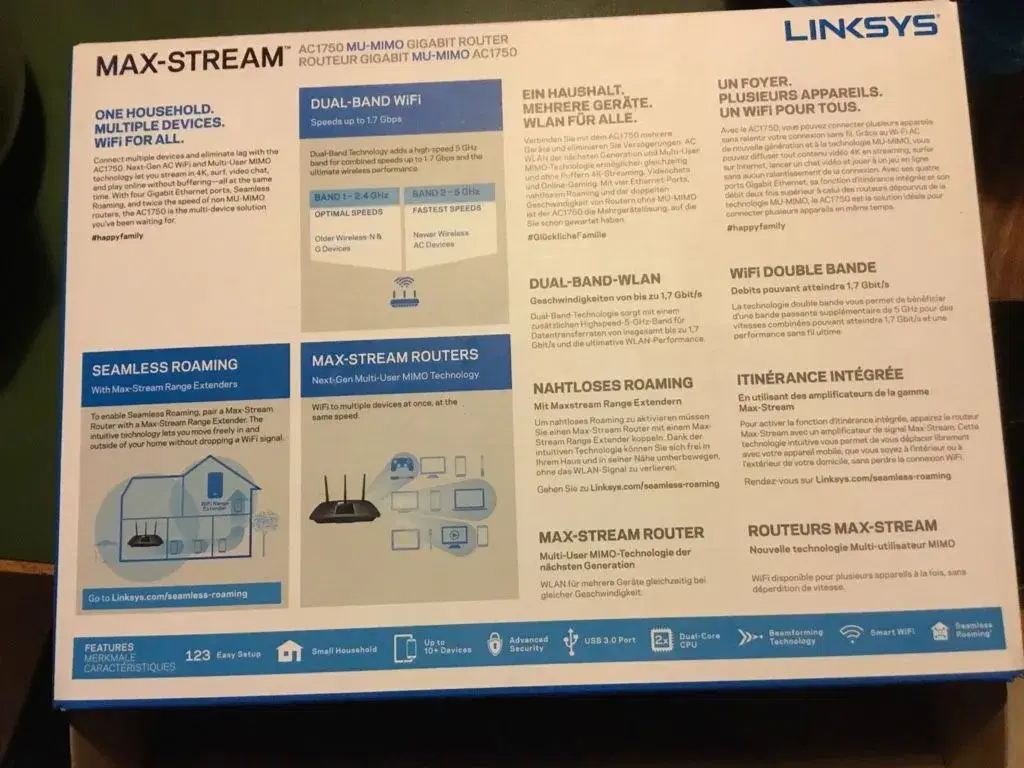 Linksys wifi router