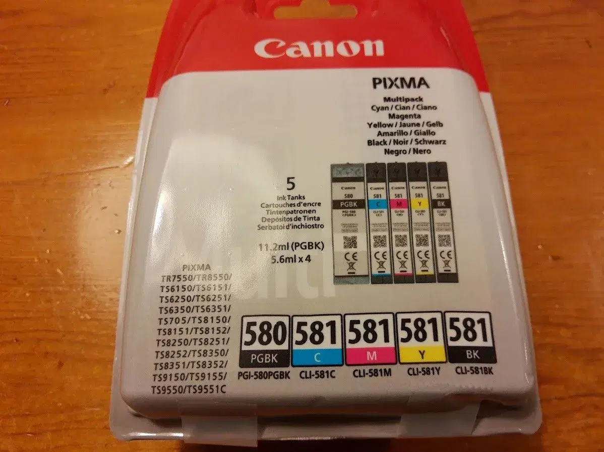 Canon toner til PIXMA printer Serie 580-581