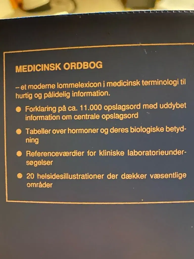 A-Z medicinsk ordbog