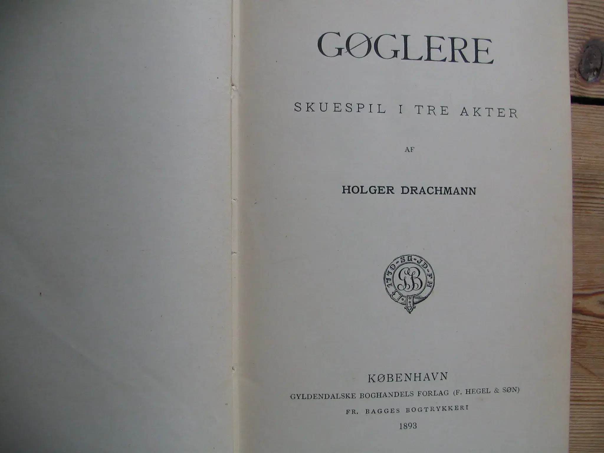 Holger Drachmann Gøglere 1893