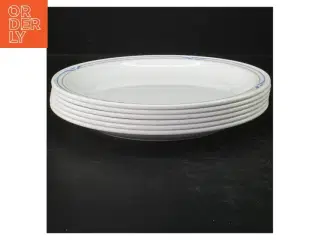Waechtersbach tallerkener fra Waca (str. Ø. 23,5 cm. 6 styk)