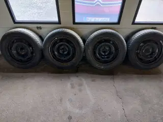 Vinterdæk 185/65 R15 Mønster 5 til 6 mm 
