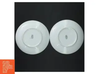 Dementer blå kornblomst Porcelænsmiddagstallerkener fra B&G (str. Ø. 16 cm)