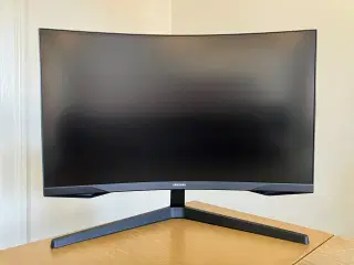 Samsung Odyssey C27G55 27" buet gaming skærm