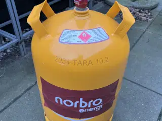 Fuld 11 kg gasflaske 