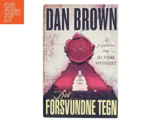 Det forsvundne tegn af Dan Brown (Bog)