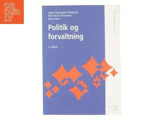 Politik og forvaltning af Marius Ibsen (Bog)