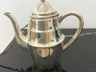 Sølvplet kaffekande