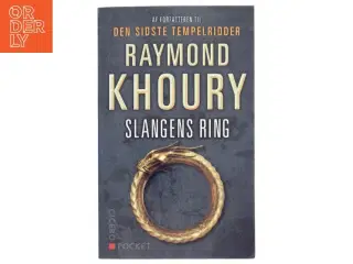 Slangens ring af Raymond Khoury (Bog)