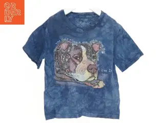 Børne T-Shirt str ca 5 år, med hundemotiv fra The Mountain (str. S)