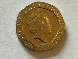 20 Pence England 2016