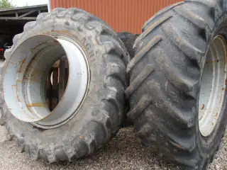 650/65R42" Tvillingehjule med ring .