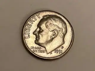 One Dime 1991 USA