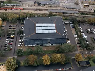 Flot og helt morderne kontor-lejemål med en god beliggenhed tæt på offentlig transport i Birkerød.