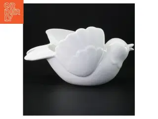 Dekorativ porcelænsfugl Skål Urtepotte (str. 25 x 14 x 12 cm)