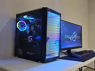 RTX 3070 Gamer Pc+27" Gamer Skærm