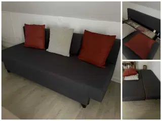 Sovesofa med lagringsplads 