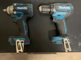 2 stk makita skruemaskiner 18v