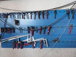 Værktøjstavle med div. Værktøj