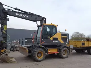 Volvo EW 160 E  vagn och redskap