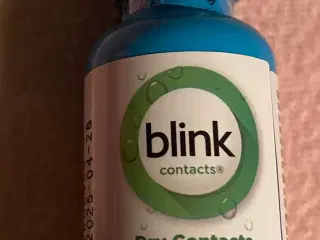 Ny flaske BLINK Contacts Lubricating Eye Drops