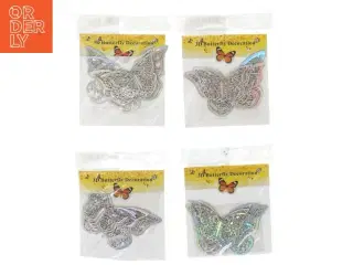 3D sommerfugle dekoration (str. 12 cm)
