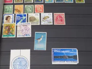 New Zealand, 22 forskellige frimærker