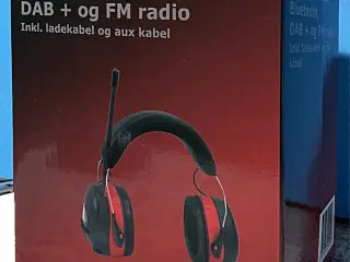  Høreværn Eminentmed Bluetooth, DAB + og FM radio