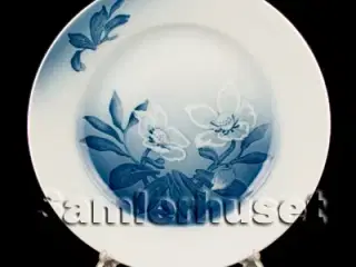 Julerose Tallerken Flad 21 cm.